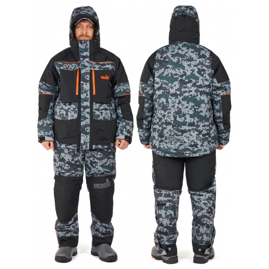 Зимовий костюм NORFIN DISCOVERY 3  CAMO (-35°C) р.S