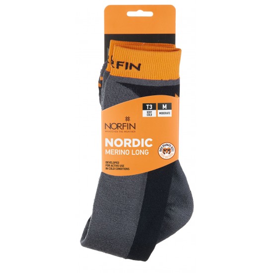 Шкарпетки NORFIN T3M NORDIC MERINO LONG.