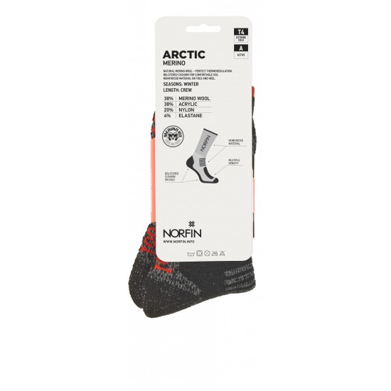 Шкарпетки NORFIN T4A ARCTIC MERINO CREW