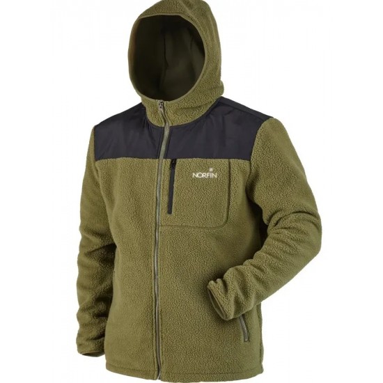 Куртка флісова Norfin POLARGUARD GREEN. (арт. 388202-M)
