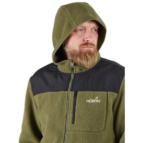 Куртка флісова Norfin POLARGUARD GREEN. (арт. 388202-M)