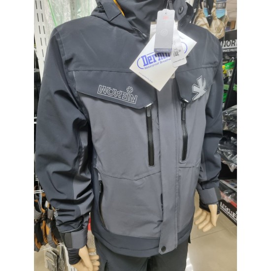  Демісезонний костюм Norfin REBEL PRO GRAY (Toray Dermizax)