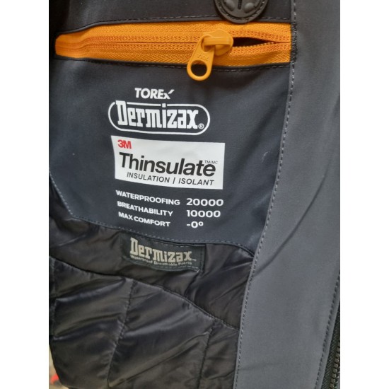  Демісезонний костюм Norfin REBEL PRO GRAY (Toray Dermizax)