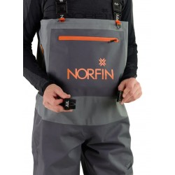 Забродний напівкомбінезон Norfin PILOT STOCKINGFOOT GRAY (шкарпетка неопрен)