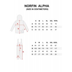 Костюм демісезонний Norfin Alpha р.XL