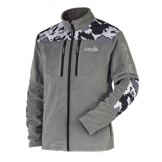 Куртка флисовая Norfin Glacier Camo р.M