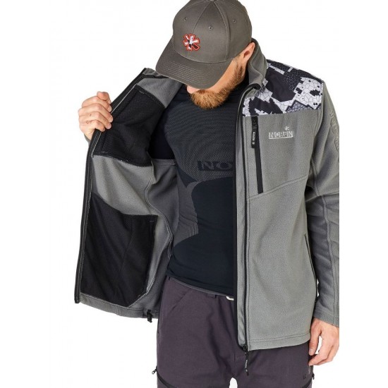 Куртка флисовая Norfin Glacier Camo р.M