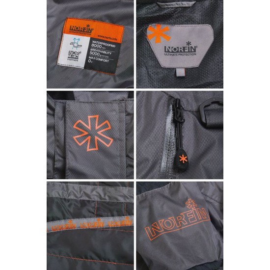 Куртка Norfin River Thermo сірий (512201-S)