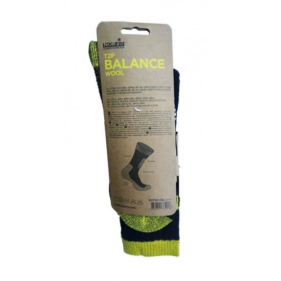 Шкарпетки Norfin Balance Wool T2P р.M (39-41)