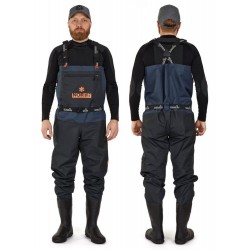 Напівкомбінезон забродний Norfin Pilot Bootfoot з чоботами р.45 (XL)