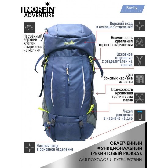 Рюкзак Norfin Adventure 65 (NFL-40221)