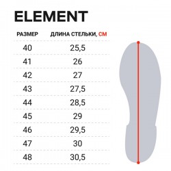 Чоботи Norfin Елемент (-10 °) р.41