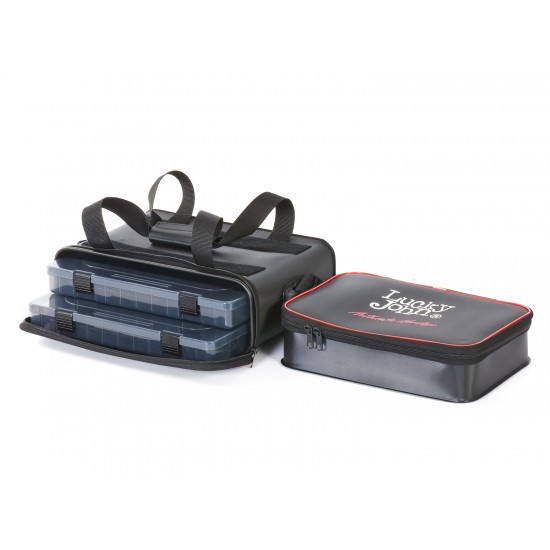 Сумка риболов. LJ EVA LURE BAG SMALL (EVA каучук, коробка-2шт.) 380 x 250 x 190 / LJ3825-019