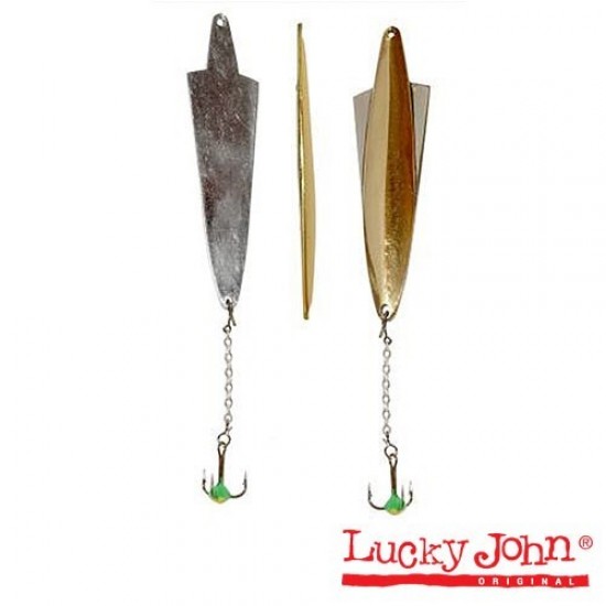102-3-GS Блесна зимняя Lucky John WING (тройник-цепочка) 5.5г. 50мм