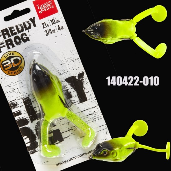 Жаба FREDDY FROG LJ 3D Series 4'/21g