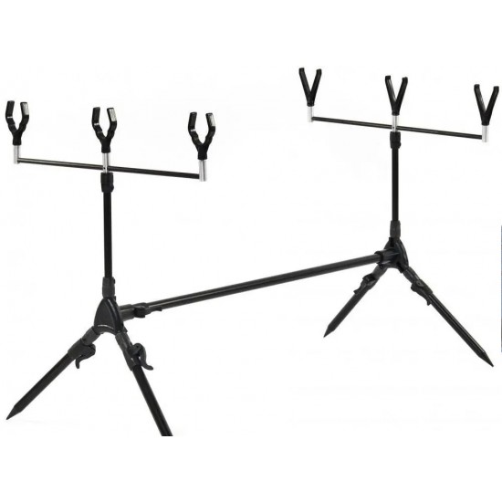 Підставка під 3 вудилища Salmo ROD-POD (дюраль полегшана, PE чохол)