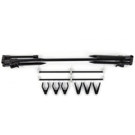 Підставка під 3 вудилища Salmo ROD-POD (дюраль полегшана, PE чохол)