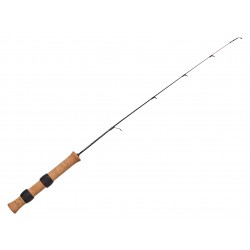 Вудка зимова розбірна Team Salmo ICE FEEDER (графіт, руків'я з пробки, тубус) 64см