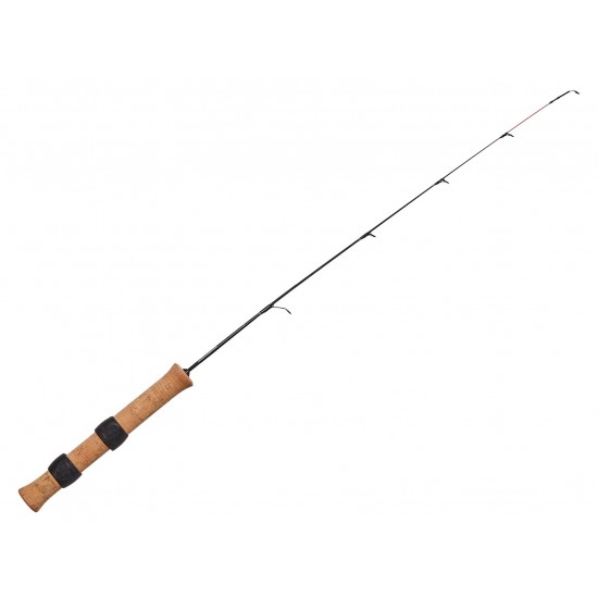 Вудка зимова розбірна Team Salmo ICE FEEDER (графіт, руків'я з пробки, тубус) 64см