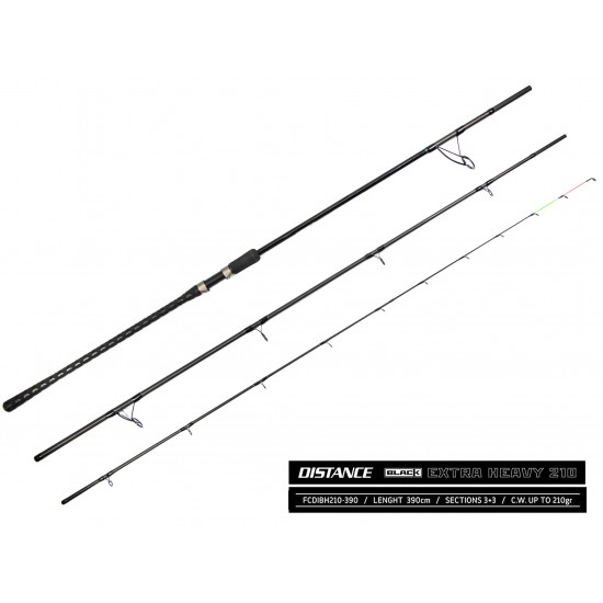 Фідерне вудлище Feeder Concept Distance BLACK EXTRA HEAVY 210 3.90