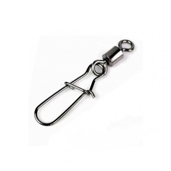 Вертлюги c застеж. LJ Pro Series ROLLING SWIVEL FASTLOCK 010 10шт.