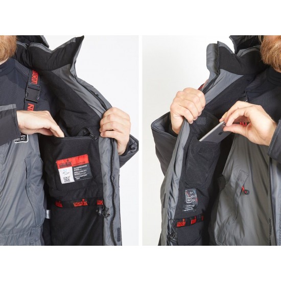 Костюм Norfin Discovery Heat мужской Черный\Серый