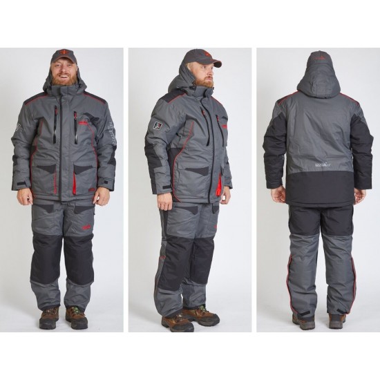 Костюм Norfin Discovery Heat мужской Черный\Серый