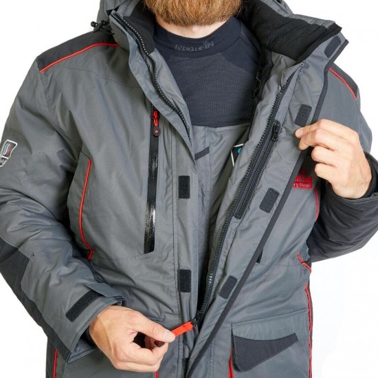 Костюм Norfin Discovery Heat мужской Черный\Серый