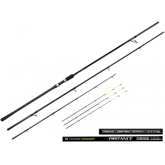 Фідерне вудлище Feeder Concept Distance BLACK 100 4.20