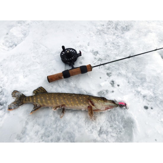 Вудка зимова Lucky John C-Tech PERCH LJ104-01, 43 см