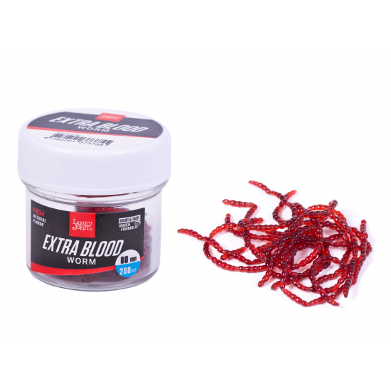 Штучний мотиль Lucky John Extra Blood Worm