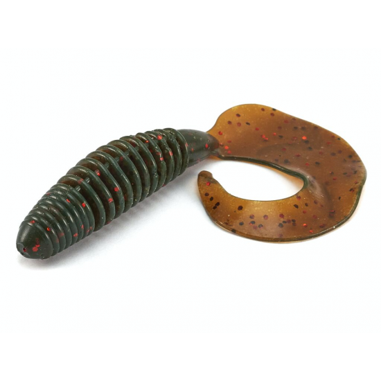 Силікон Lucky John Crusher Grub 4.5'/ 114 мм / 4 шт