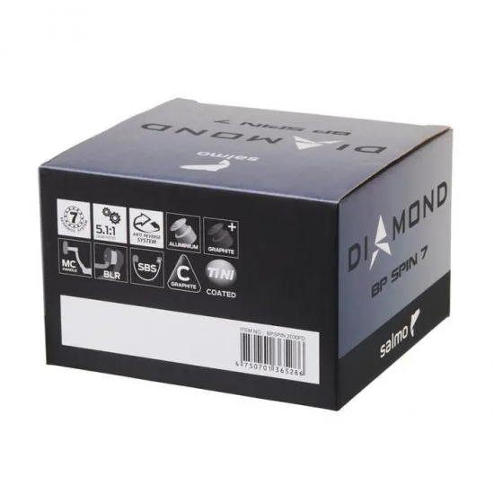Котушка безінерц. Salmo Diamond BP SPIN 7 (2040FD) 