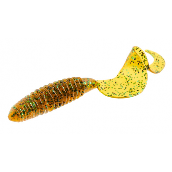 Силікон Lucky John Crusher Grub 4.5'/ 114 мм / 4 шт