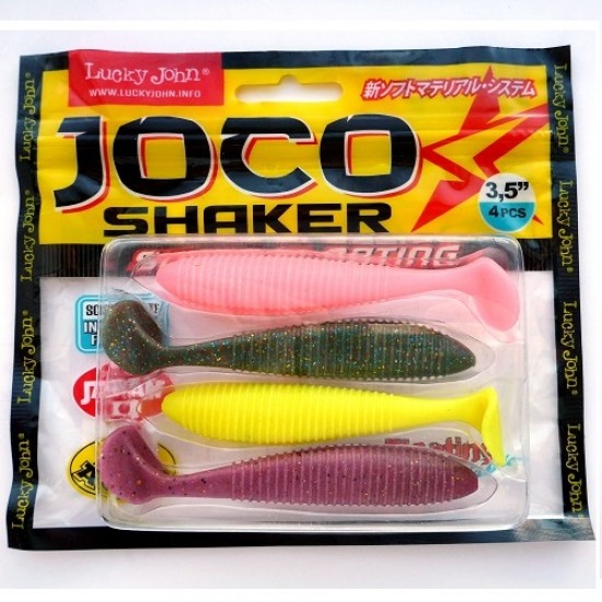 Силікон LJ JOCO SHAKER 3.5in / 89мм / 4шт