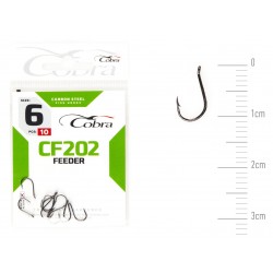 Гачки Cobra FEEDER сер. CF202 разм. 012 10шт.