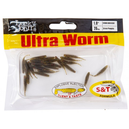 Слаги їстівні штучні LJ Pro Series ULTRAWORM 1,0in (02.54)