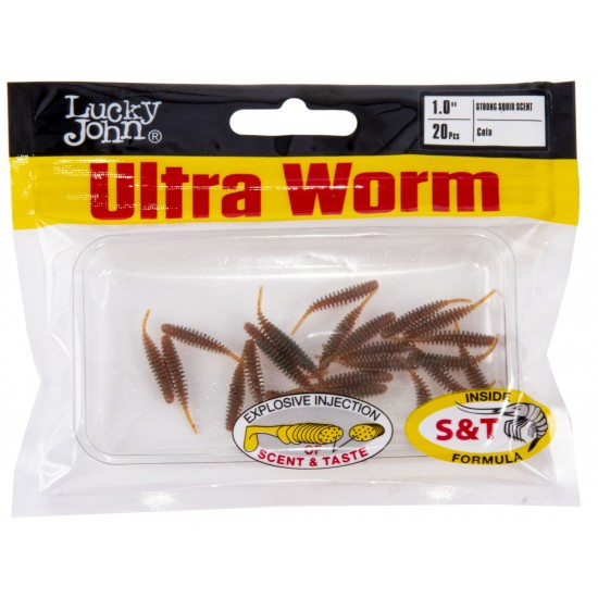 Слаги їстівні штучні LJ Pro Series ULTRAWORM 1,0in (02.54)
