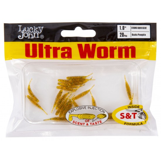 Слаги їстівні штучні LJ Pro Series ULTRAWORM 1,0in (02.54)