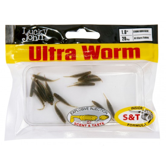 Слаги їстівні штучні LJ Pro Series ULTRAWORM 1,0in (02.54)