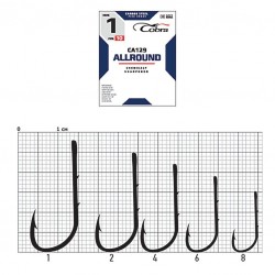 Гачки Cobra ALLROUND сер. CA129 разм. 012/0 1шт.