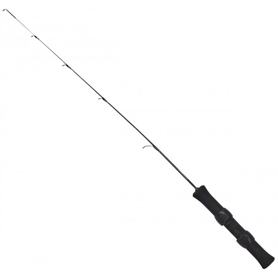 Вудка зимова розбірна Team Salmo ICE FEEDER (графіт, руків'я EVA, тубус)  63см