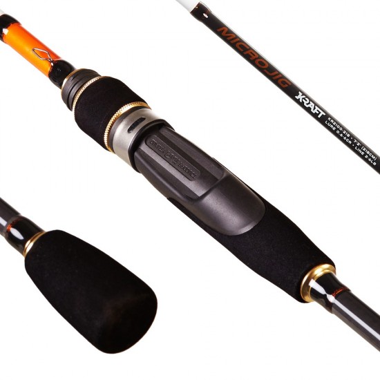 Вудилище спінінгове Salmo Kraft MICROJIG 0,6-6/2,02(6'8')