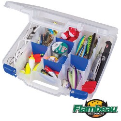 Кейс пласт. 8415 Flambeau (4 фикс.,6 зйомн.перег.) 38х37х8,9см