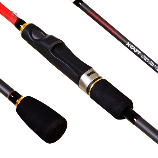 Вудилище спінінгове Salmo Kraft JIGGING L 3-12/2,02(6'8')
