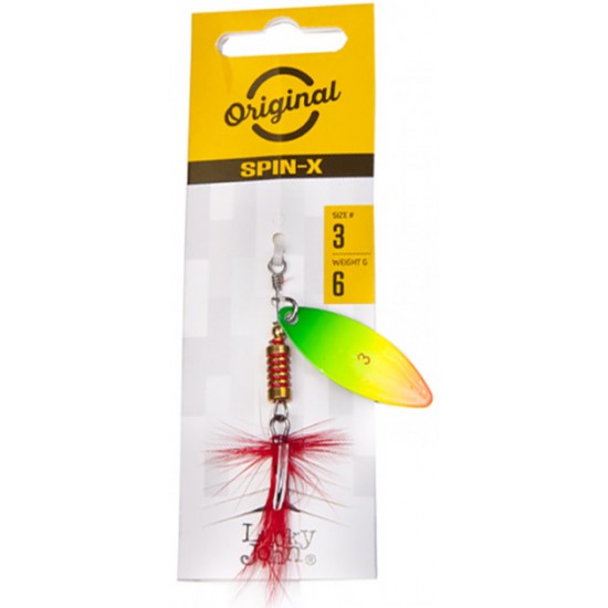 Блешня оберталка LJ SPIN X LONG 03 6.0г