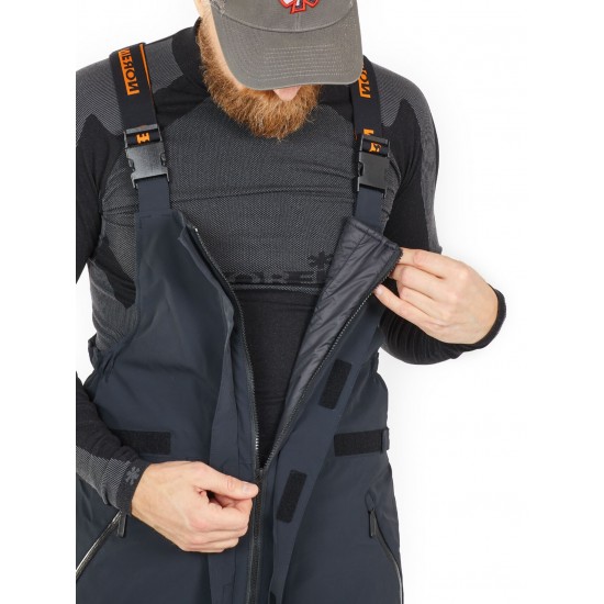 Напівкомбінезон Norfin REBEL PRO PANTS GRAY