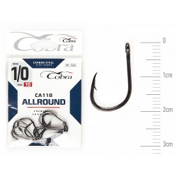 Гачки Cobra ALLROUND сер. CA118 разм. 006 10шт.