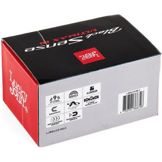 Котушка мульт. LJ BLACK SENSE ULTIMAX 10 ML (159g/ 6,5:1/ 9+1)