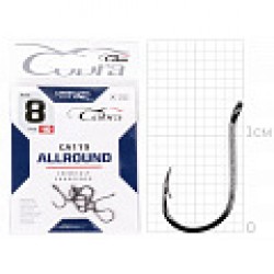 Гачки Cobra ALLROUND сер. CA119 разм. 008 10шт.